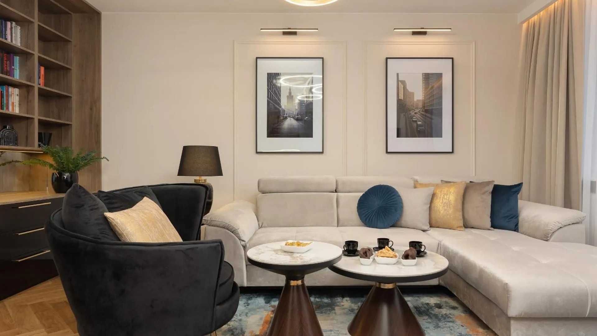 Lux Blue Moon Residence City Center Foksal By Renters Prestige Варшава Апартаменты